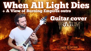 When All Light Dies/A View of Burning Empires - Trivium guitar cover | Gibson Flying V &amp; Dean ML MKH