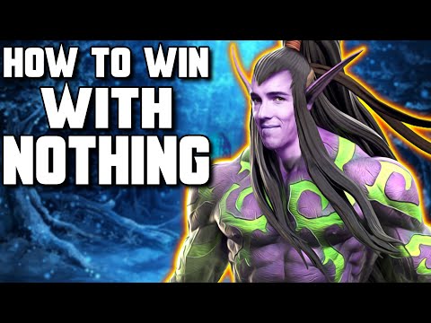 How to Win when you have NOTHING! - WC3 - Grubby