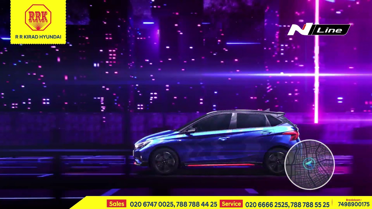 Hyundai i20 N line. Best Speed, Control & Motorsports Lover. Book New car at R R Kirad Hyundai, Pune