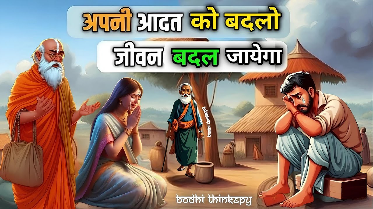 आदतों की शक्ति सीख ली तो जीवन बदल जायेगा | Buddhist Story on The Power of Habits | Bodhi thinkspy