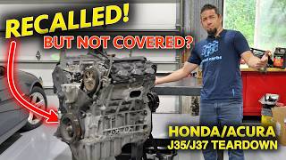 RECALLED 2020 Honda Odyssey J35 V6 Engine FAILED But the Customer HAD TO PAY! They Won't Cover THIS!