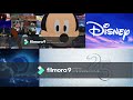 Disney 95 Years 2021 And DWA 25 Years 2020 Logo Comparsion