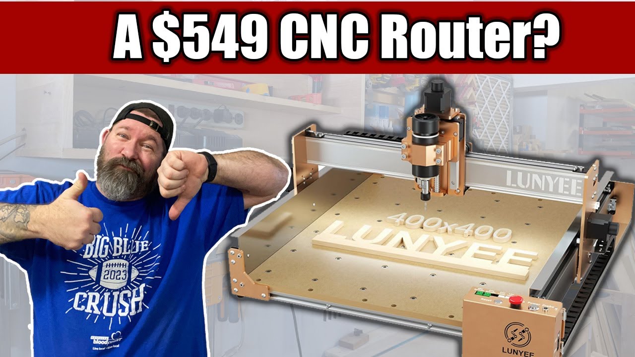 4040 PRO CNC Video 2