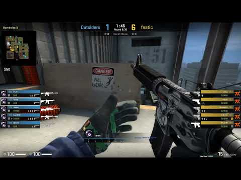 Round 8 Setup CT B Outsiders   Outsiders vs fnatic