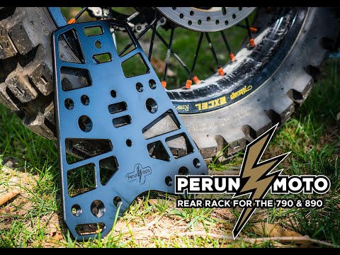 Perun Moto Billet Rack