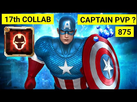 Captain America T4 | Captain T4 PVP ? ! | Marvel Future Fight 17th Collaboration MFF HINDI INDIA