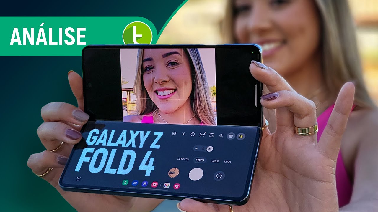 Miniatura da avaliação em vídeo de Smartphone Samsung Galaxy Z Fold4 5G 256 GB Preto 12 GB RAM