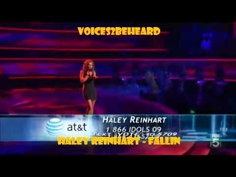 Haley Reinhart   Fallin   Top 12 Girls American Idol 2011