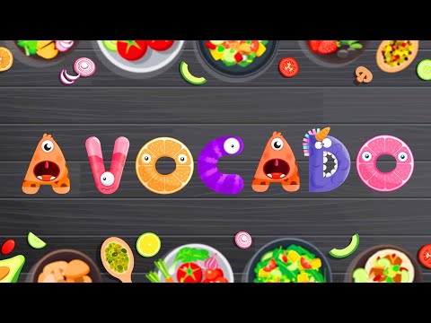 AVOCADO | Learn Turkish Alphabet | Letter A