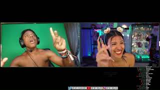 ISHOWSPEED and STRAWBERRYTABBY together LIVE (WENT WRONG) 🍒🤣😳