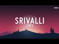 Srivalli Hindi Song Lyrics Pushpa Allu Arjun Rashmika Mandanna Javed Ali Nitin