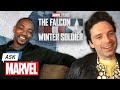 Marvel Studio's The Falcon and The Winter Soldier - Anthony Mackie & Sebastian Stan | Ask Marvel
