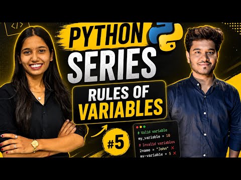 Python Variable Naming Rules For Beginners Python Course 5