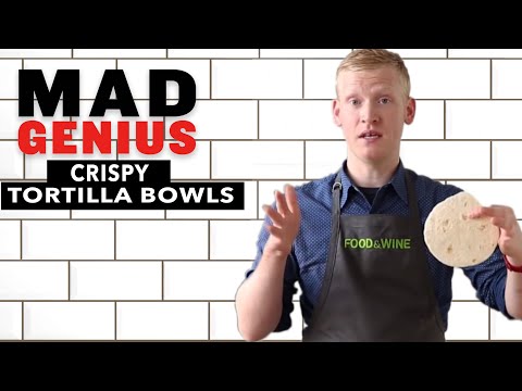 How to Make Crispy Tortilla Bowls | Food & Wine