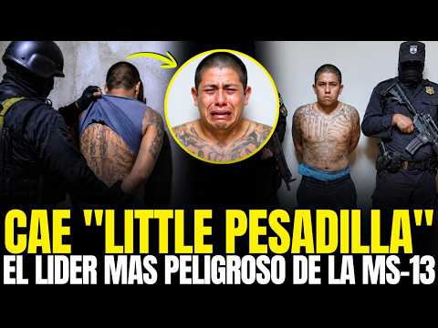 85 AÑOS DE CÁRCEL PARA "LITTLE PESADILLA", EL LÍDER DE LA MS-13 QUE GOBERNÓ MEDIO CABAÑAS