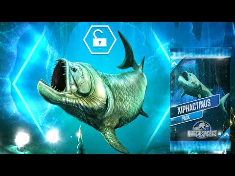 XIPHACTINUS UNLOCKED X3 LEVEL 40 | JURASSIC WORLD THE GAME