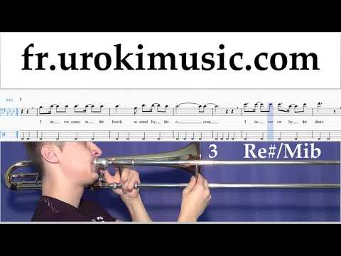 Cours de Trombone Miley Cyrus - Malibu Tuto Partitions Partie#2 um-i829