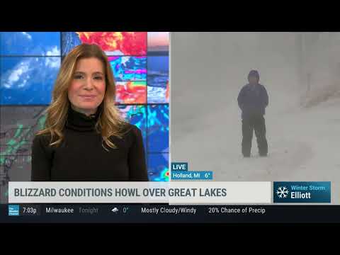 Mike Seidel TWC Blizzard Holland, MI 12-23-2022 AM