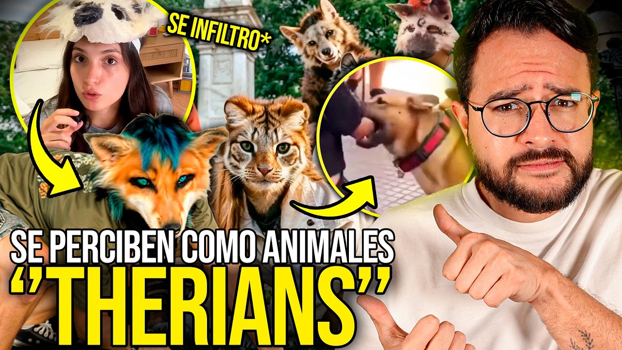 Se IDENTIFICAN como ANIMALES! THERIANS! JOVEN MUERDE a SEÑORA! YOUTUBER se INFILTRA!