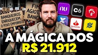 POR QUE OS BANCOS ODEIAM QUEM TEM R$ 21.912 GUARDADOS (esse é o segredo…)
