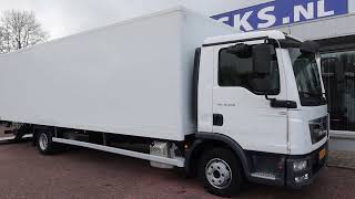 탑차 MAN TGL 12.220 Bak + Palfinger klep 1500 KG &euro; 29.500.- netto | 이미지 4 - Autoline