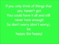 Guy Sebastin - Don't Worry Be Happy lyrics ...