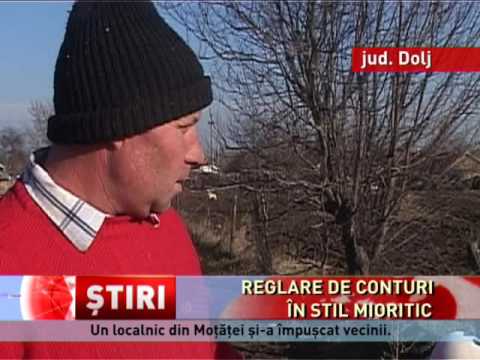 Ciobani împușcați, la Moțăței