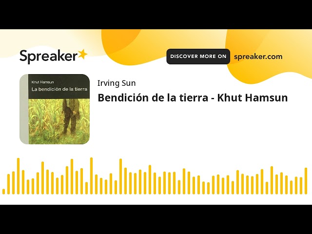 Vídeo relacionado con La bendición de la tierra (Letras Nórdicas nº 42)