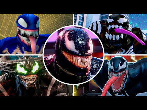 Evolution of Venom in Spider-Man Games (1990 - 2023)