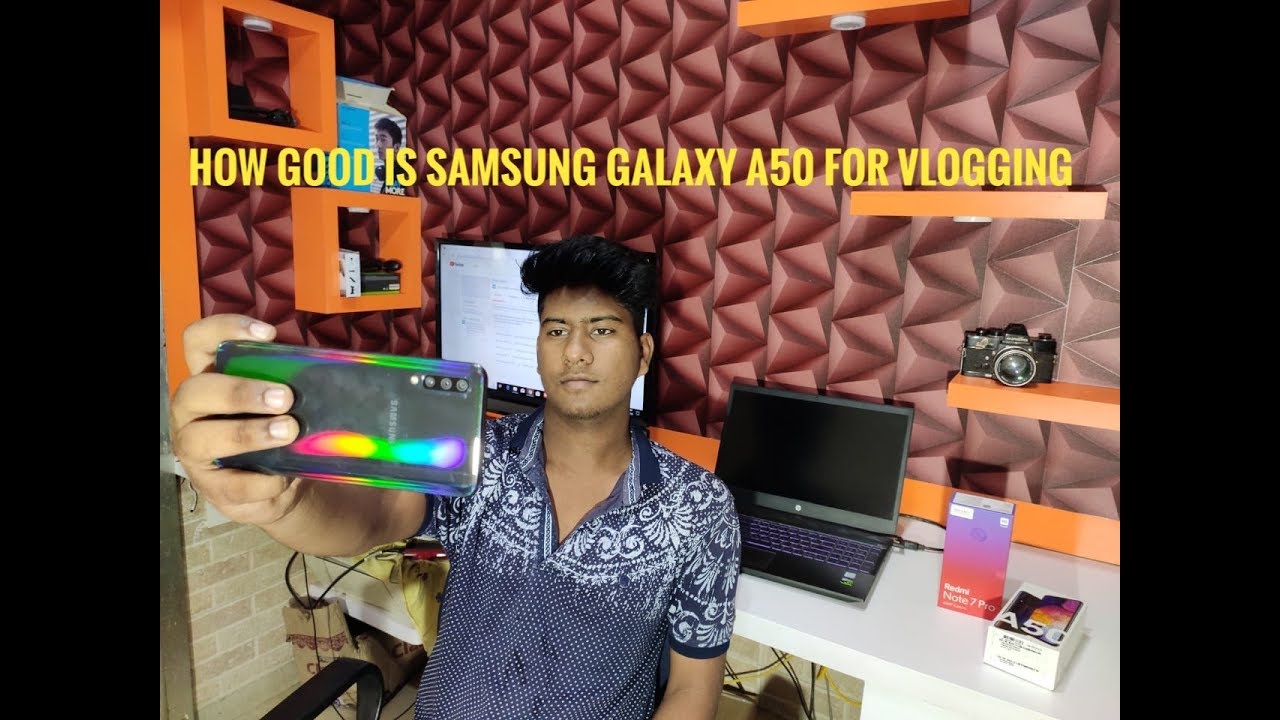 Vlog with Samsung Galaxy A50 (Samsung Galaxy A50 Camera Review)