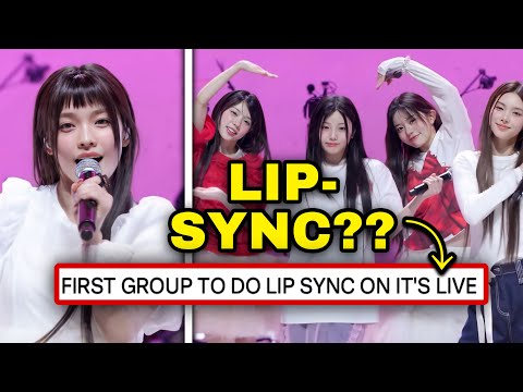 ILLIT accused of lip-syncing on It’s Live #kpop