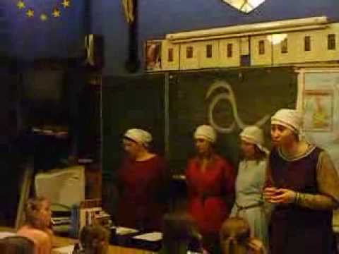 Warsztaty dla hufca ZHP w Chorzowie - Chorzowskie Bractwo Rycerskie Bożogrobców 2013 r.