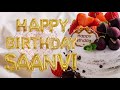 Short Happy Birthday Song for Saanvi  / Happy Birthday Song for Saanvi🥳