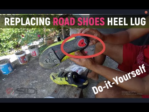 DIY - Replacing SIDI Road Shoes Heel Lug | Paano magpalit ng Swelas ng SIDI
