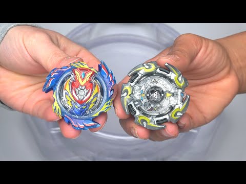 STRIKE GOD VALKYRIE vs ALTER CHRONOS | Beyblade Burst Mini Battle Series