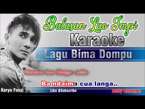 Karaoke tanpa Vocal Balasan Lao Impi ; Fauzi BM