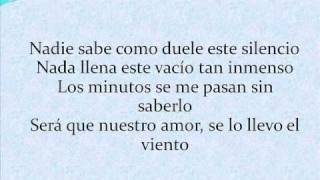 David Bustamante-Devuelveme la vida-con letras