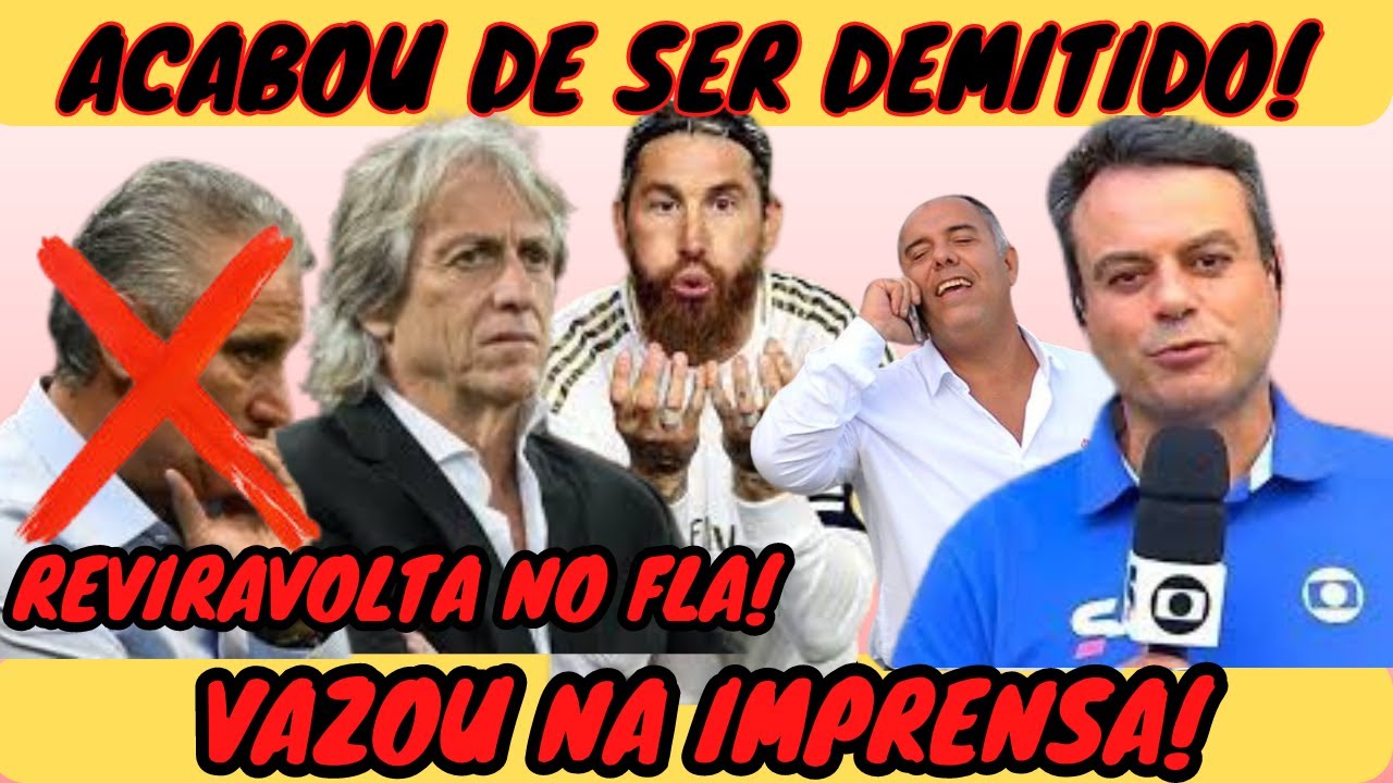 REVIRAVOLTA NO FLAMENGO! TITE FORA! CHEGADA DE JORGE JESUS, GABGOL, FLAMENGO X PENHAROL, NOTÍCIAS