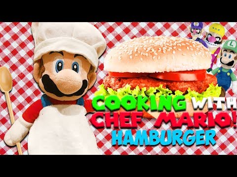 SM134 Short: Cooking With Chef Mario! "Hamburger"