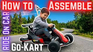 Go Kart Red How to Assemble