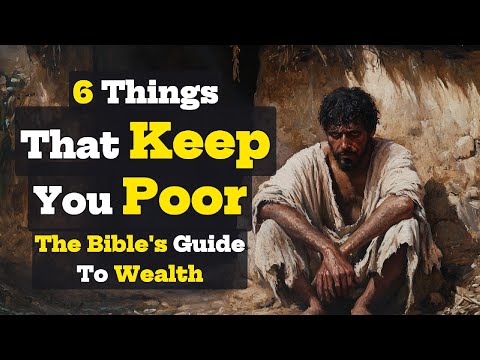 6 Things That Keep You Poor | The Bible's Guide to Wealth | Biblical Wisdom