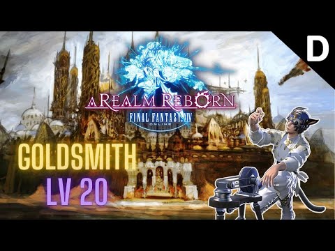 Final Fantasy XIV: A Realm Reborn - Goldsmith Class Quests Level 20