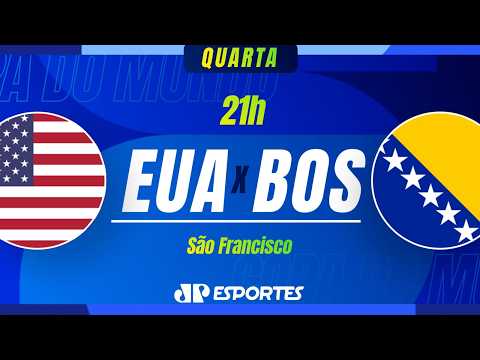 EUA x Bósnia – AO VIVO – 01/07/2026 – Copa do Mundo