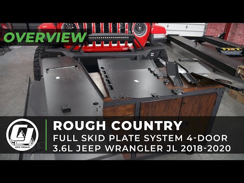 2018-2020 Jeep JL Overview | Rough Country Full Skid Plate System
