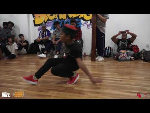 Kid Break Vs Caleb  - Top 16 - Breaking Invasion - Kids Breaking League x MYUDEF