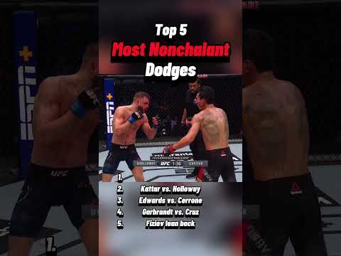 #nonchalant #dodge #ufc #mma #defense #youtubeshorts