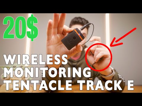 Wirelessly monitor the audio of your TENTACLE TRACK E for 20$