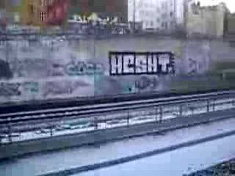 Grafitti Berlin S-Bahn Gesundbrunnen