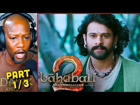 BAAHUBALI 2: THE CONCLUSION Part 1/3 Reaction! | Prabhas | Rana Daggubati | SS Rajamouli