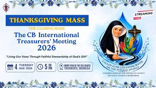 Download lagu LIVE THANKSGIVING MASS CB International Treasurers' Meeting 2026 mp3